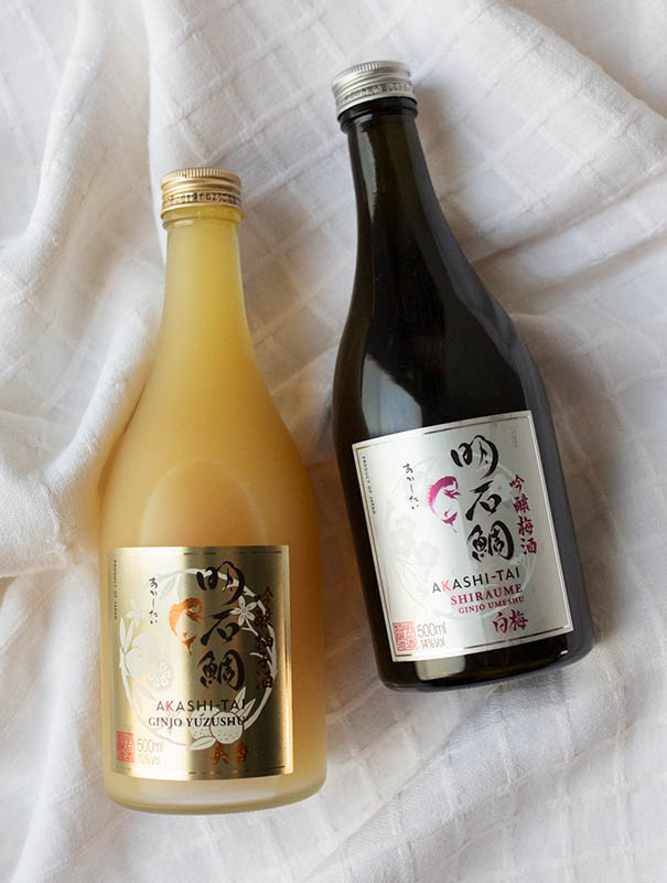 Sake Umeshu Ginjo Shiraume Akashi-Tai